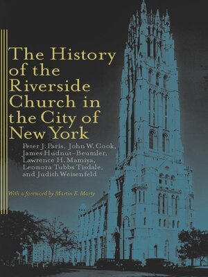 cover image of The History of the Riverside Church in the City of New York